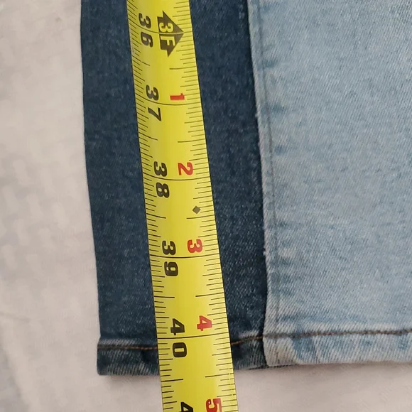 Y2k Altard State Trendy Multi-Blue Flare Jeans - Picture 3 of 15